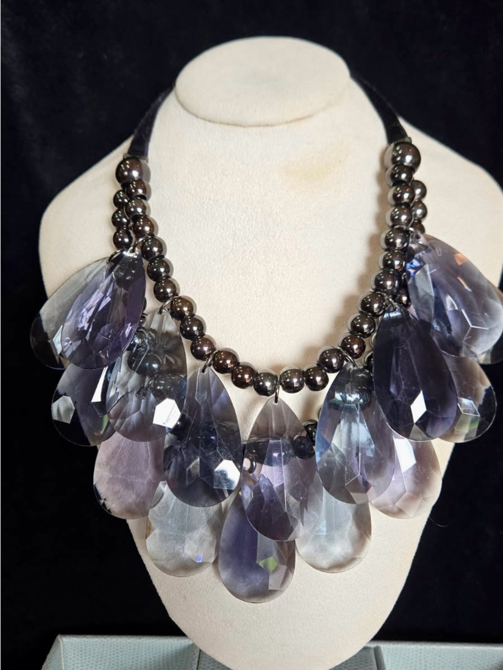 Joan Rivers Vintage Lucite necklace
